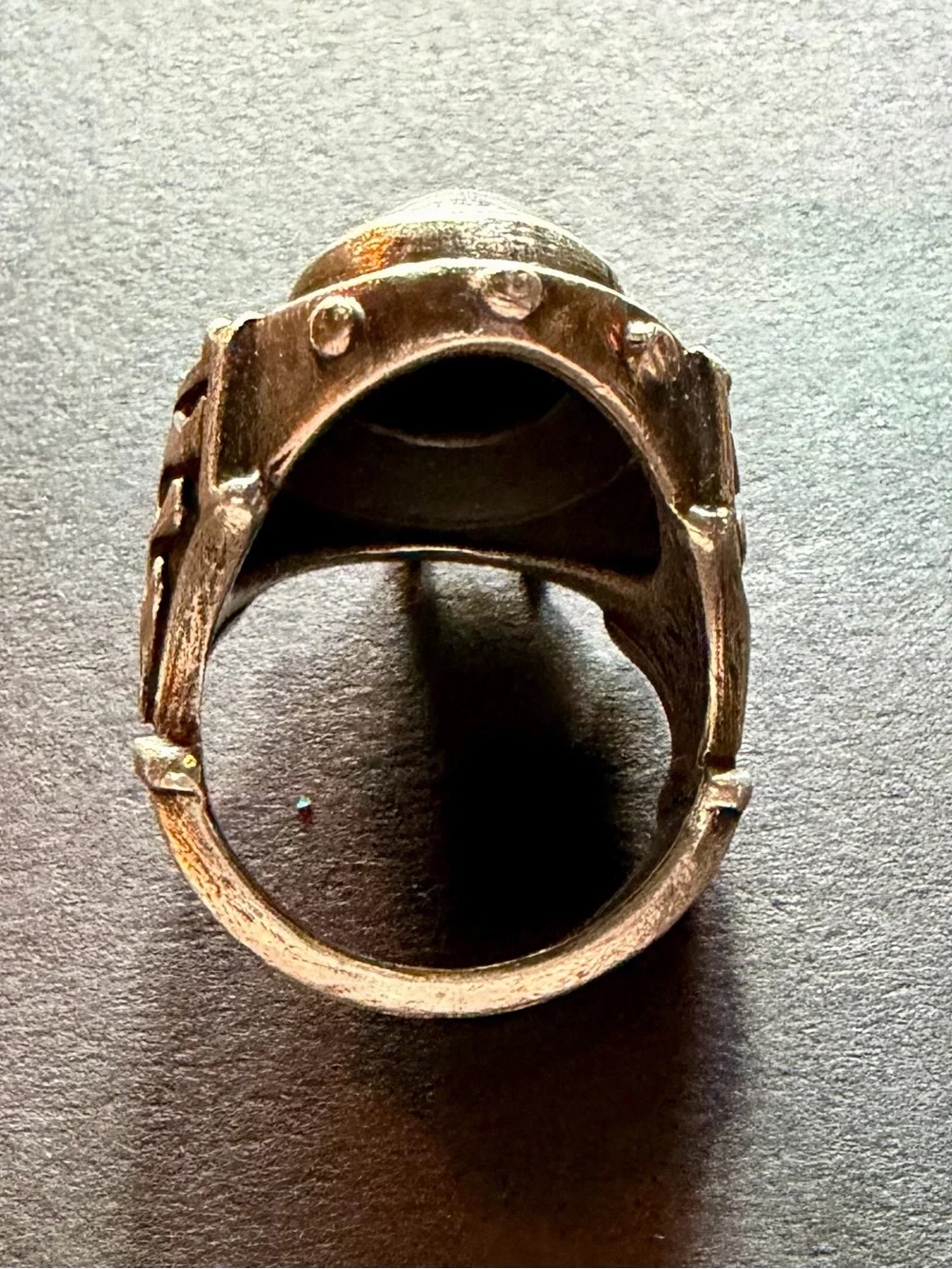 Heidi Nahser Fink Handcrafted Sterling Silver Statement Size 9 Ring